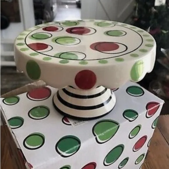 Cake Plate by Burton & Burton - Picture 1 of 4